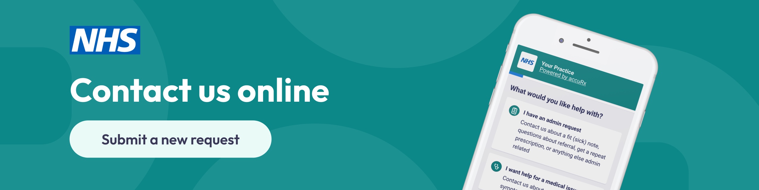 contact your gp using an online form